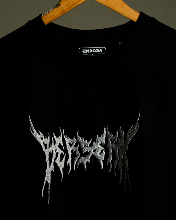 Berserk Logo Text Embroidery Design